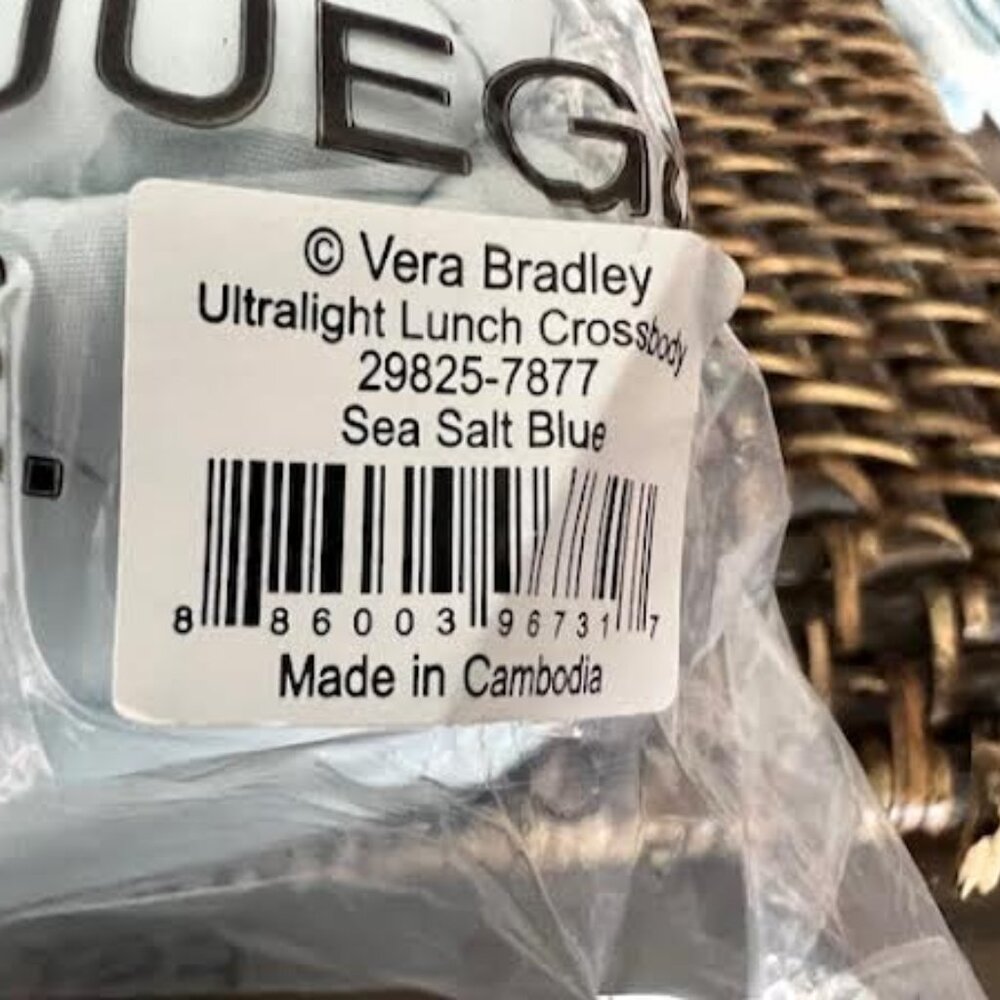 Vera Bradley UltraLight Lunch Crossbody